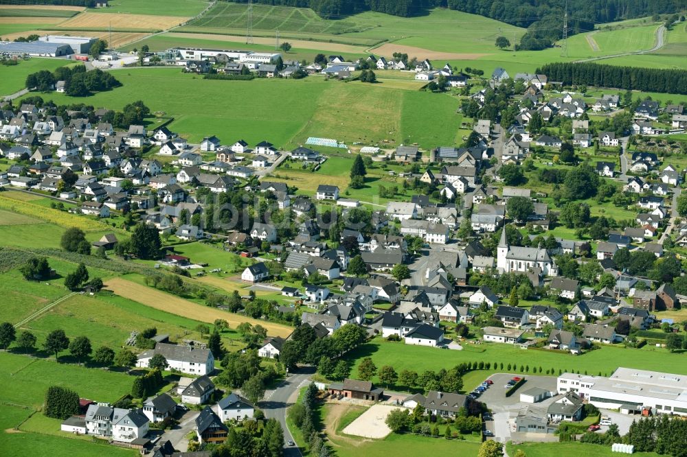 Luftbild Altenbüren - Dorf - Ansicht in Altenbüren im Bundesland Nordrhein-Westfalen, Deutschland
