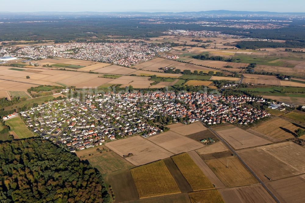Altheim von oben - Dorf - Ansicht in Altheim im Bundesland Hessen, Deutschland
