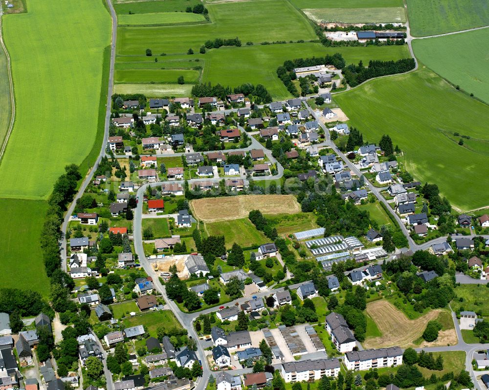 Luftbild Bad Steben - Dorf - Ansicht in Bad Steben im Bundesland Bayern, Deutschland