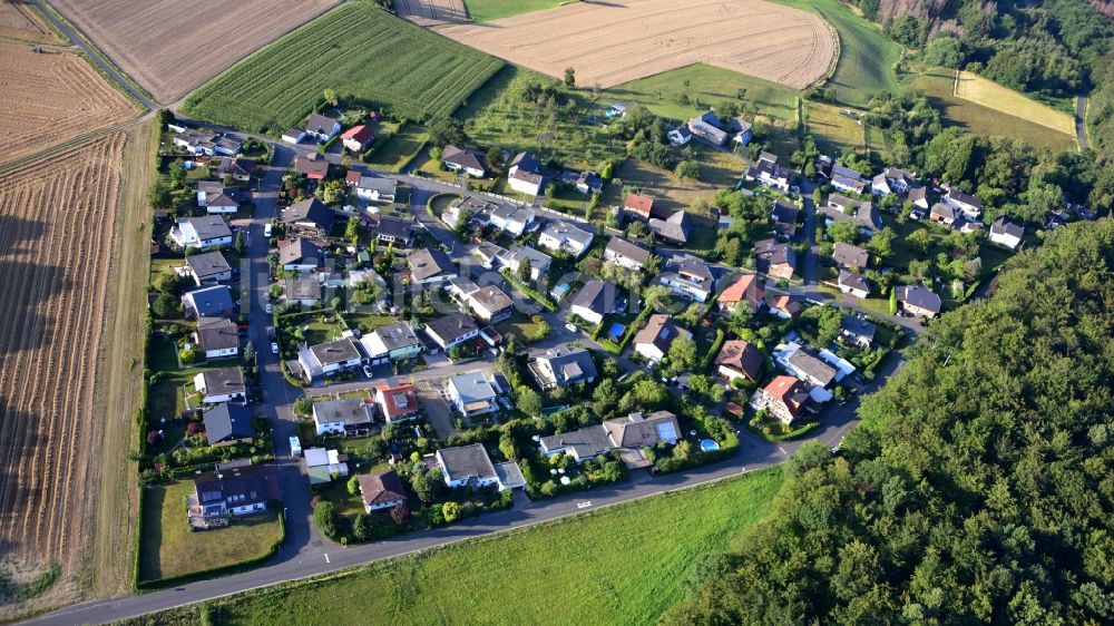 Bennerscheid von oben - Dorf - Ansicht in Bennerscheid im Bundesland Nordrhein-Westfalen, Deutschland