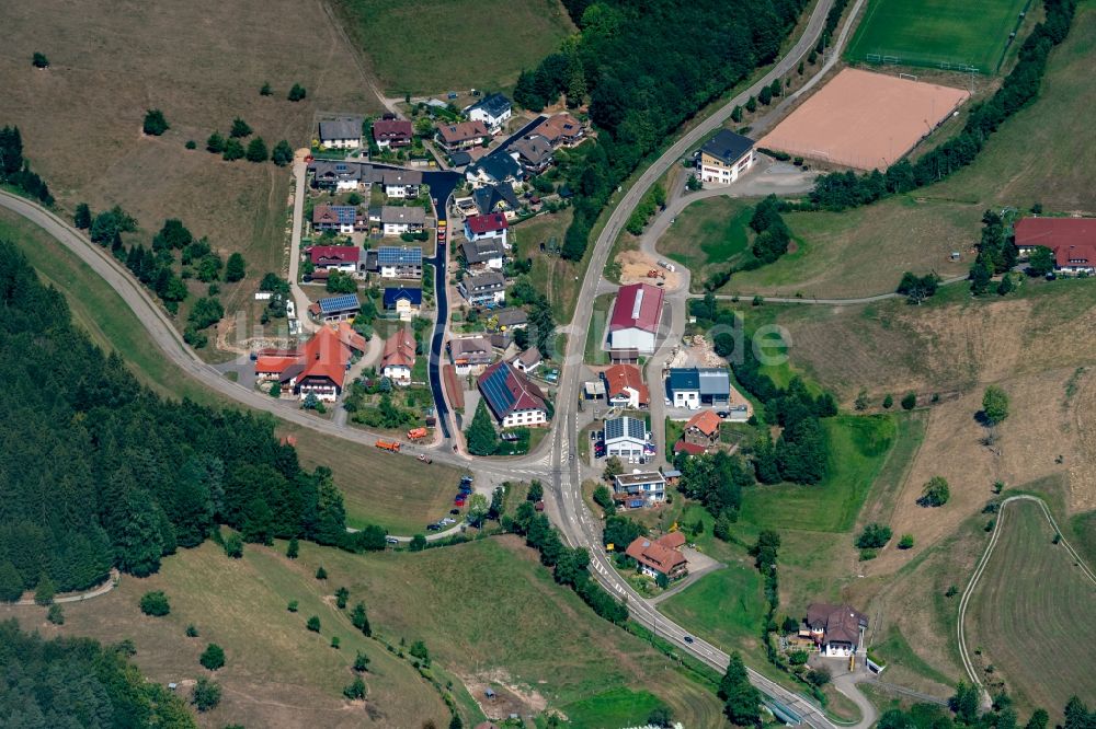 Luftbild Biederbach - Dorf - Ansicht in Biederbach im Bundesland Baden-Württemberg, Deutschland