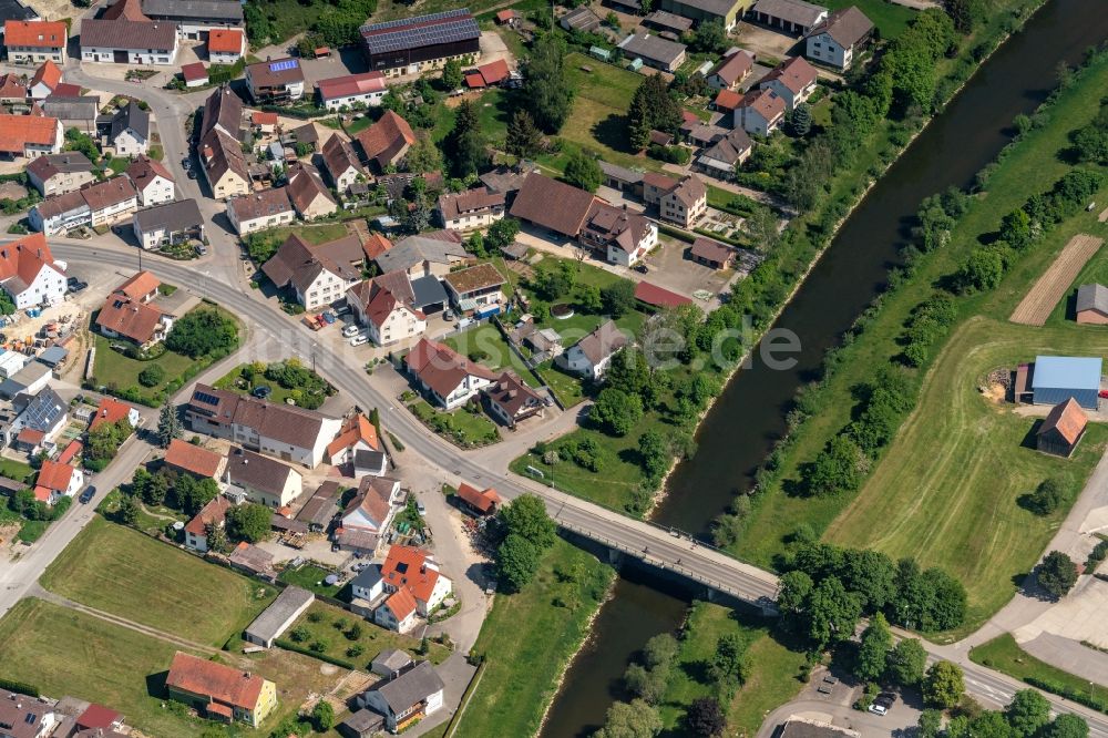 Luftbild Binzwangen - Dorf - Ansicht in Binzwangen im Bundesland Baden-Württemberg, Deutschland