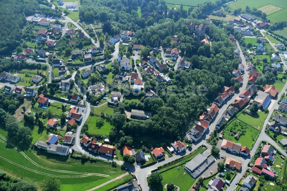 Luftaufnahme Calenberg - Dorf - Ansicht in Calenberg im Bundesland Nordrhein-Westfalen, Deutschland