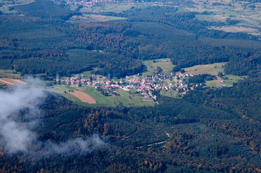 Luftbild Climbach - Dorf - Ansicht in Climbach in Grand Est, Frankreich
