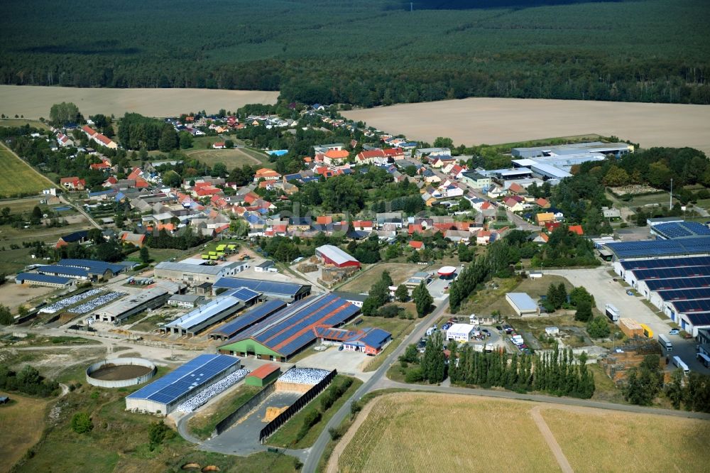 Luftbild Cobbelsdorf - Dorf - Ansicht in Cobbelsdorf im Bundesland Sachsen-Anhalt, Deutschland