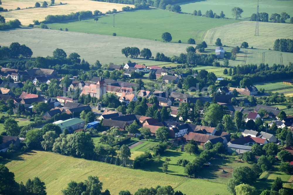 Luftbild Doberlug-Kirchhain - Dorf - Ansicht in Doberlug-Kirchhain im Bundesland Brandenburg, Deutschland