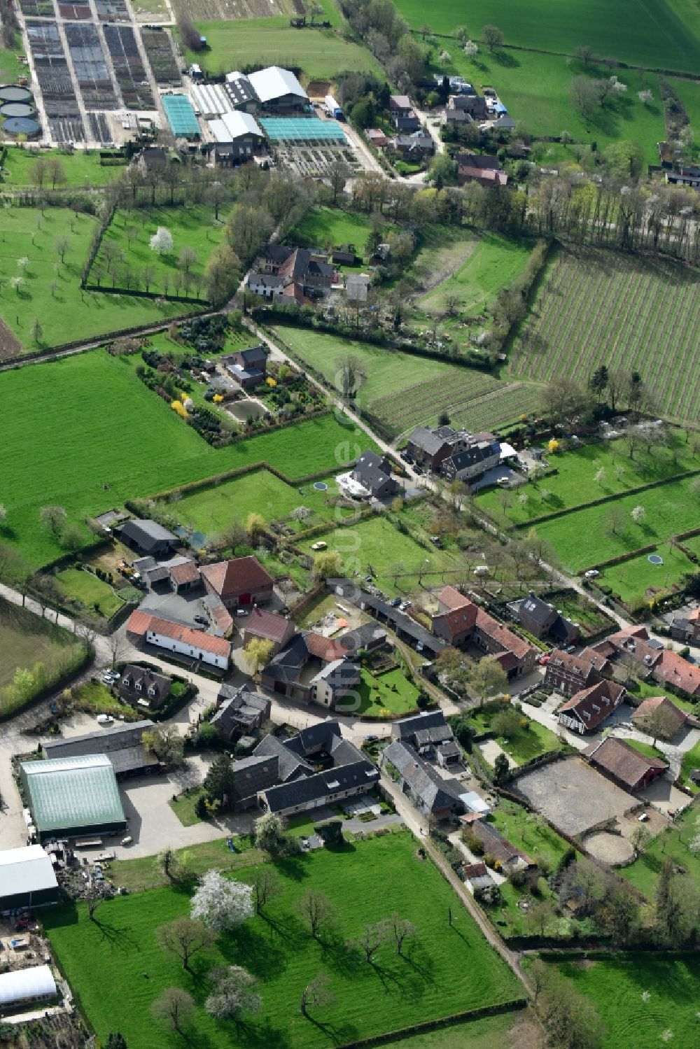 Luftbild Groot Welsden - Dorf - Ansicht von Groot Welsden in Limburg, Niederlande