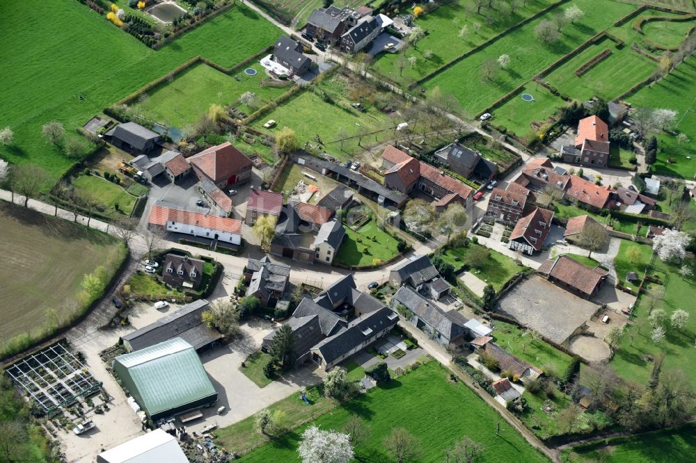 Luftaufnahme Groot Welsden - Dorf - Ansicht von Groot Welsden in Limburg, Niederlande
