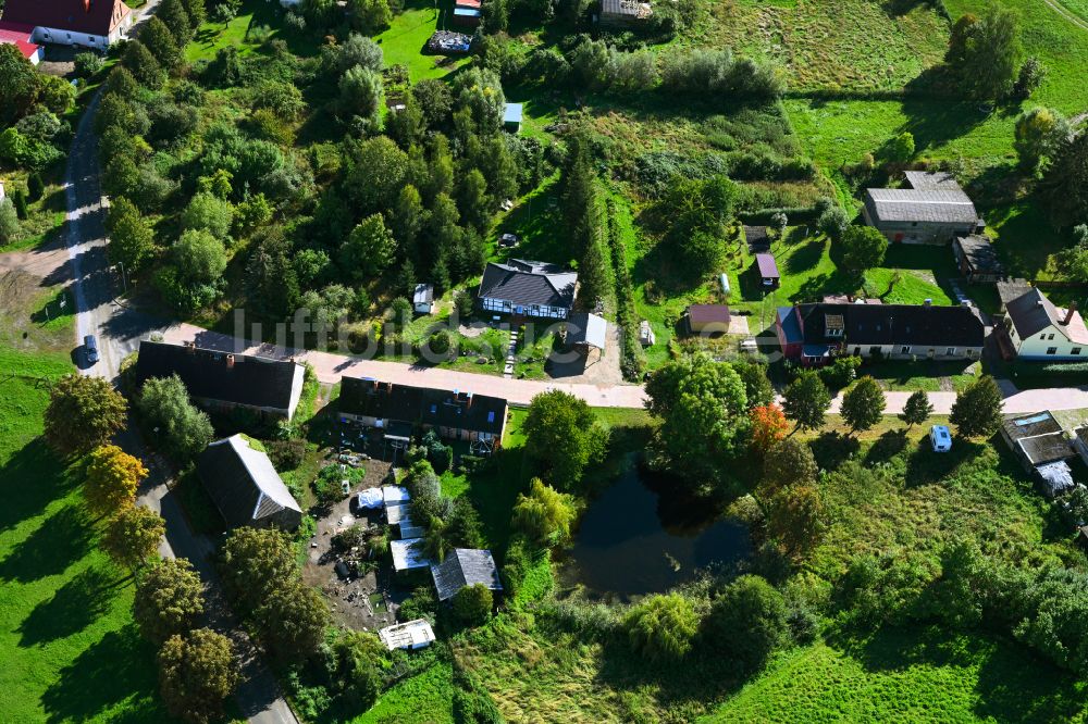 Luftbild Groß Daberkow - Dorf - Ansicht in Groß Daberkow im Bundesland Mecklenburg-Vorpommern, Deutschland