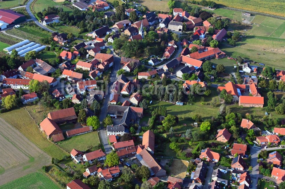 Luftbild Gross Steinum - Dorf - Ansicht in Gross Steinum im Bundesland Niedersachsen, Deutschland