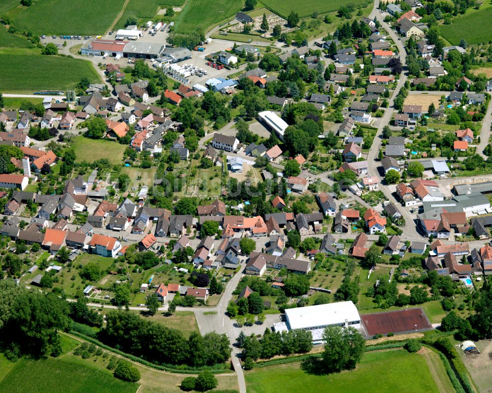 Luftaufnahme Helmlingen - Dorf - Ansicht in Helmlingen im Bundesland Baden-Württemberg, Deutschland