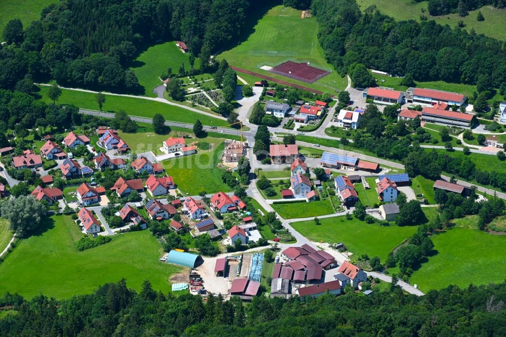 Luftbild Holnstein - Dorf - Ansicht in Holnstein im Bundesland Bayern, Deutschland