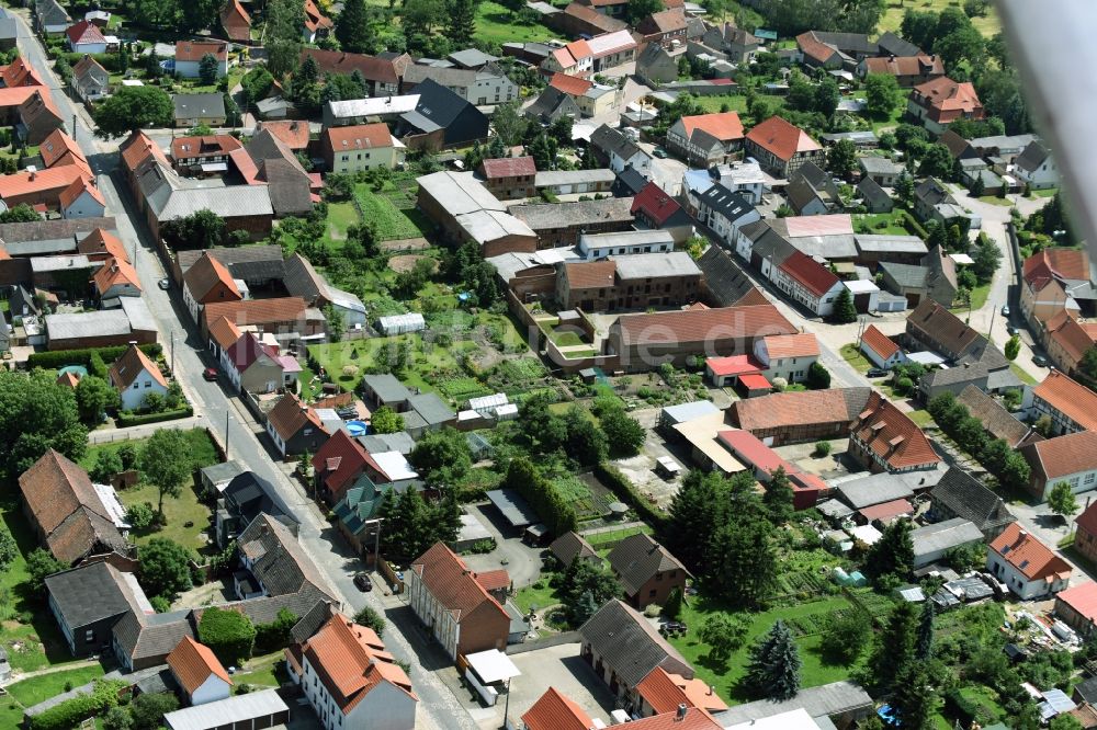 Luftbild Hordorf - Dorf - Ansicht von Hordorf im Bundesland Sachsen-Anhalt