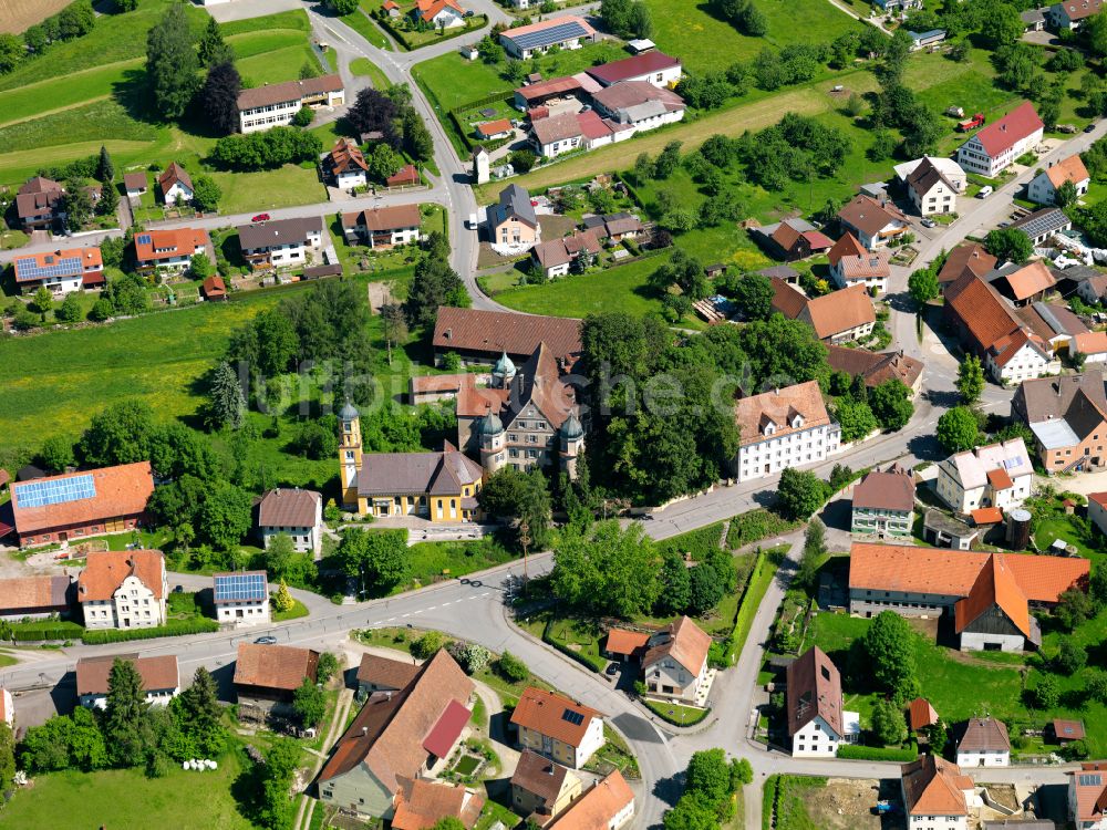 Luftbild Hürbel - Dorf - Ansicht in Hürbel im Bundesland Baden-Württemberg, Deutschland