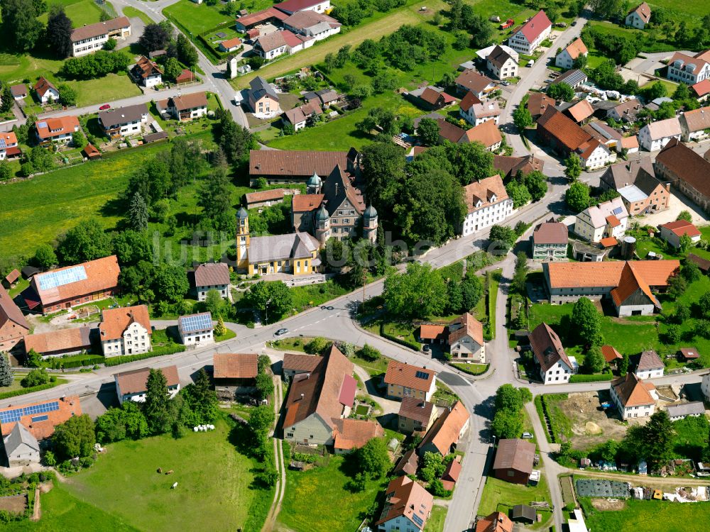 Luftaufnahme Hürbel - Dorf - Ansicht in Hürbel im Bundesland Baden-Württemberg, Deutschland