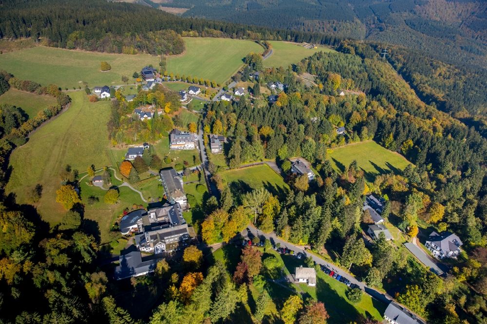 Luftbild Jagdhaus - Dorf - Ansicht von Jagdhaus im Bundesland Nordrhein-Westfalen