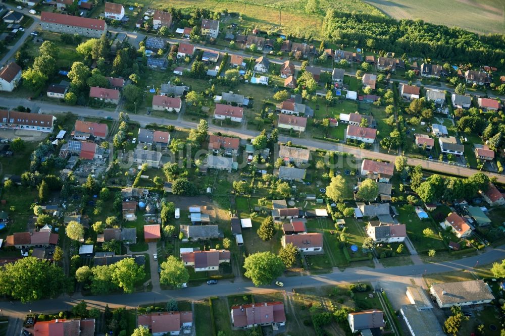 Klosterfelde von oben - Dorf - Ansicht in Klosterfelde im Bundesland Brandenburg, Deutschland