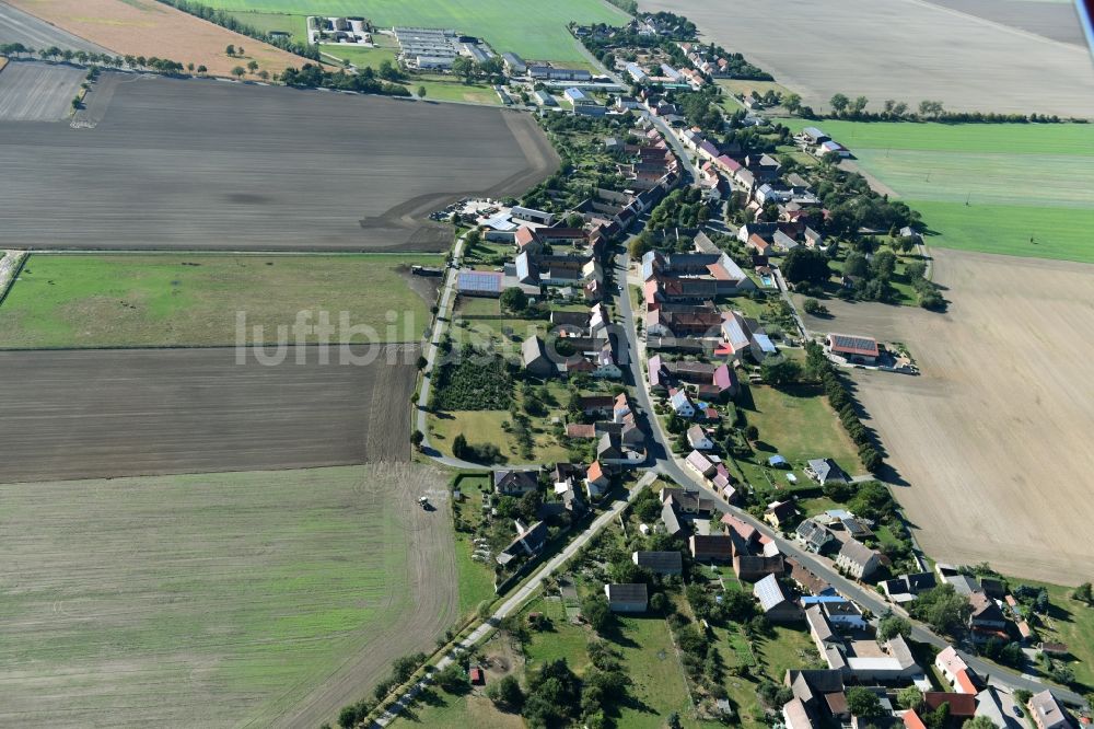 Luftbild Langenlipsdorf - Dorf - Ansicht von Langenlipsdorf im Bundesland Brandenburg