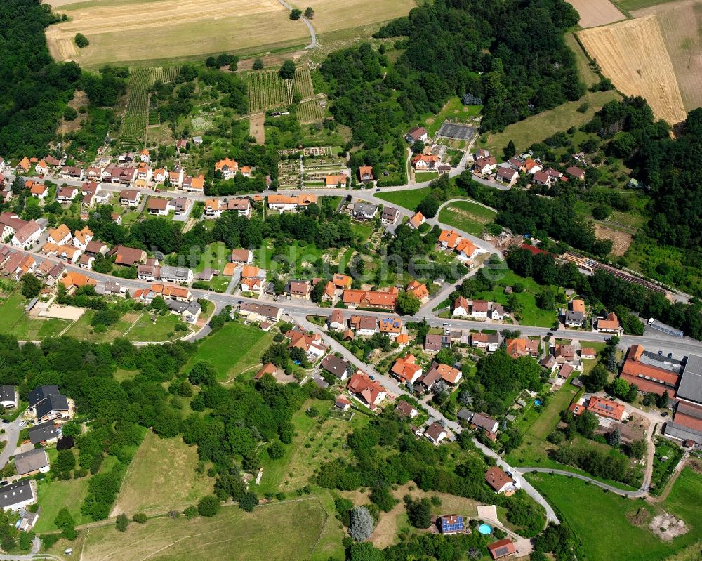 Luftbild Leonbronn - Dorf - Ansicht in Leonbronn im Bundesland Baden-Württemberg, Deutschland