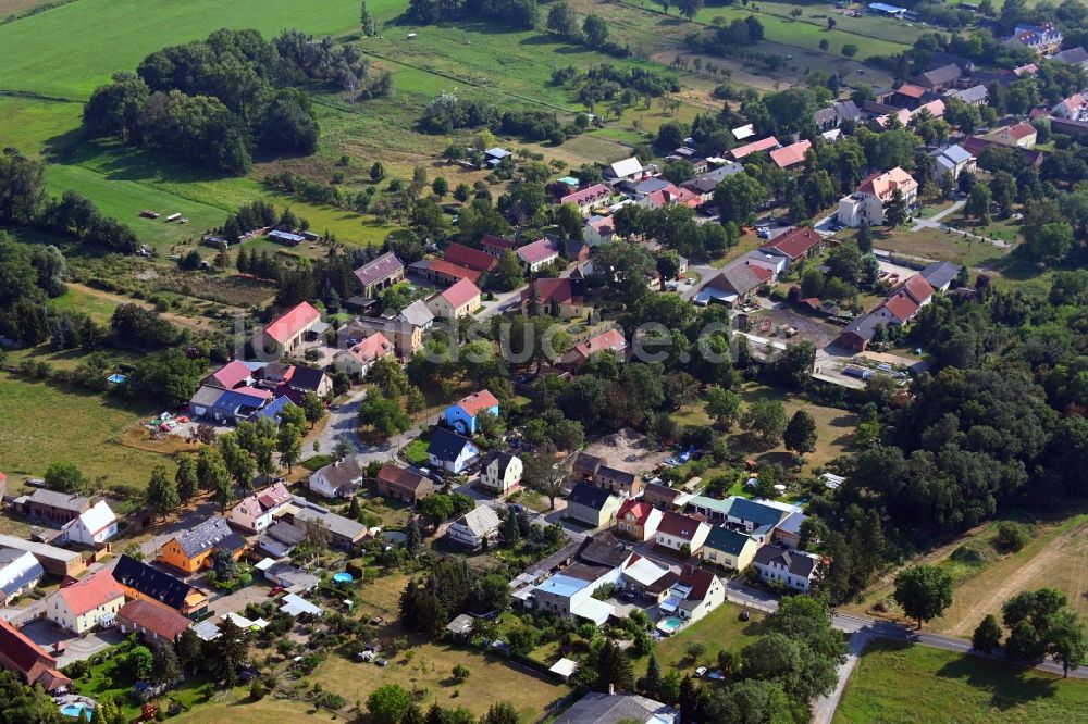 Luftaufnahme Löwenbruch - Dorf - Ansicht in Löwenbruch im Bundesland Brandenburg, Deutschland