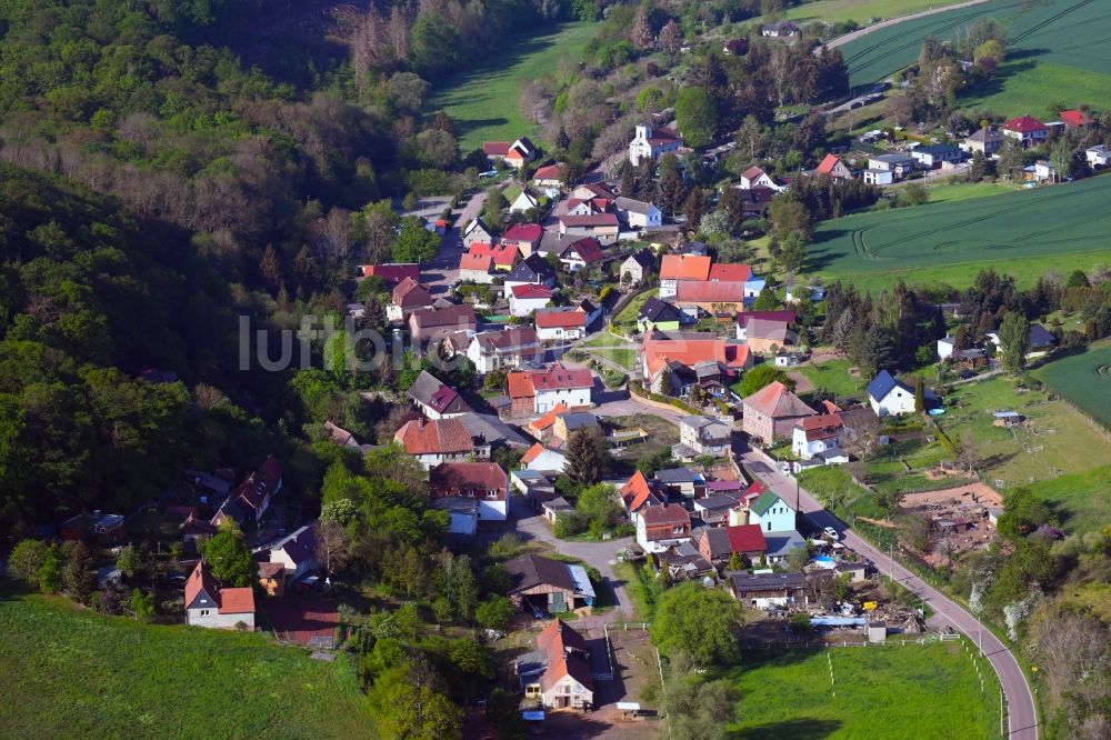 Luftbild Möllendorf - Dorf - Ansicht in Möllendorf im Bundesland Sachsen-Anhalt, Deutschland