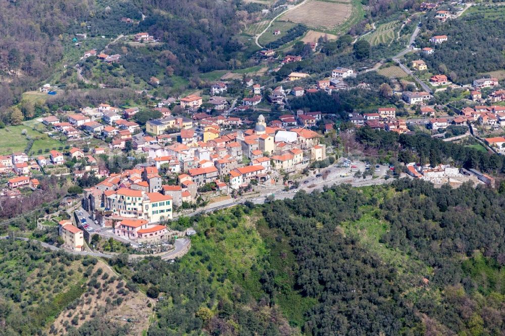 Luftbild Nicola - Dorf - Ansicht in Nicola in Ligurien, Italien