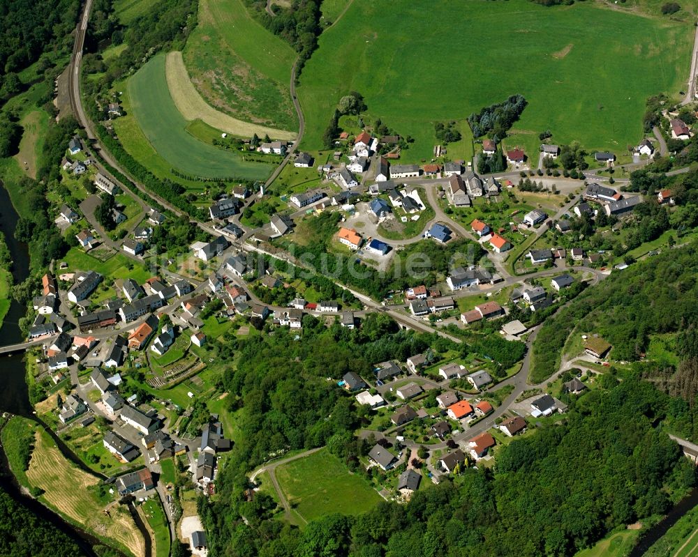 Nohen aus der Vogelperspektive: Dorf - Ansicht in Nohen im Bundesland Rheinland-Pfalz, Deutschland
