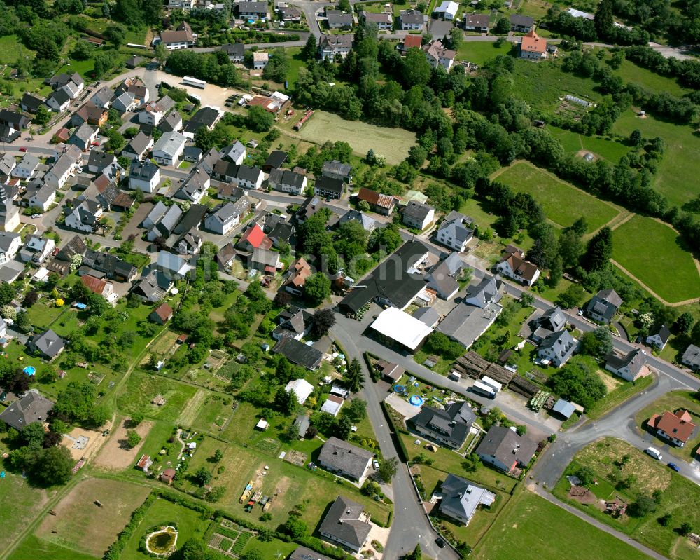 Luftbild Oberroßbach - Dorf - Ansicht in Oberroßbach im Bundesland Hessen, Deutschland