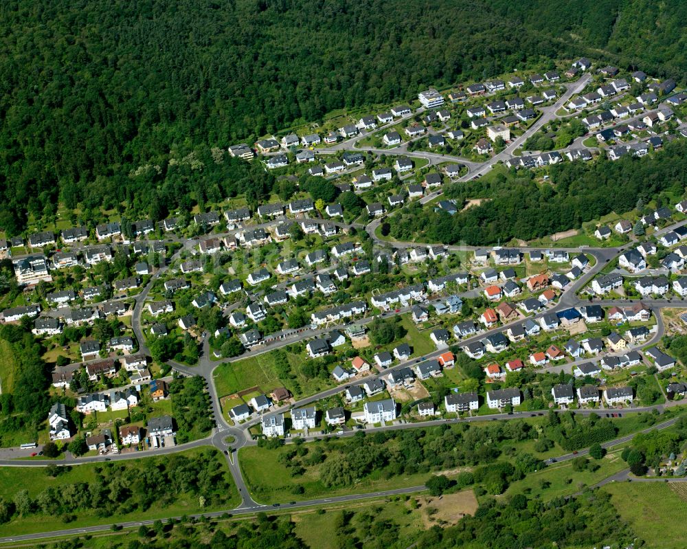 Luftbild Buchenau - Dorf - Ansicht am Rande von Waldgebieten in Buchenau im Bundesland Rheinland-Pfalz, Deutschland