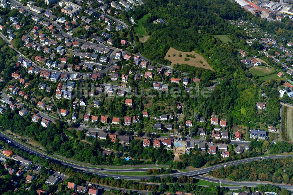 Luftbild Hexenbruch - Dorf - Ansicht am Rande von Waldgebieten in Hexenbruch im Bundesland Bayern, Deutschland