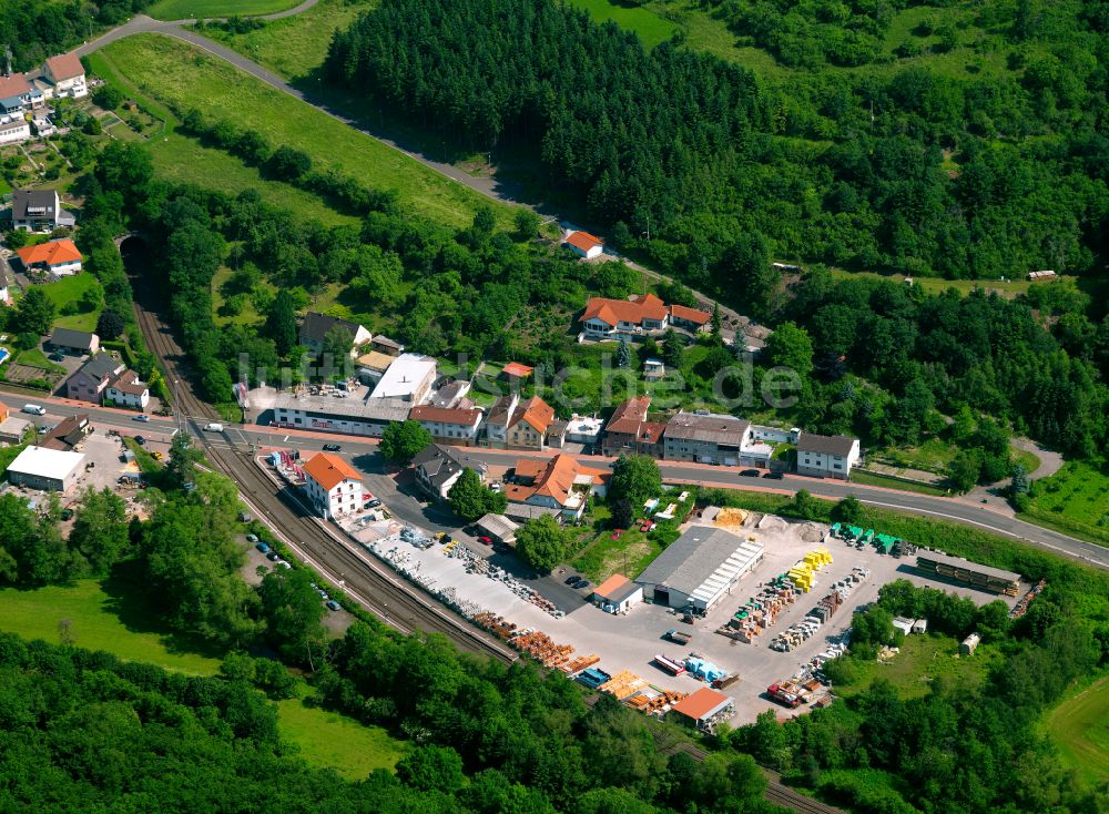 Luftbild Imsweiler - Dorf - Ansicht am Rande von Waldgebieten in Imsweiler im Bundesland Rheinland-Pfalz, Deutschland