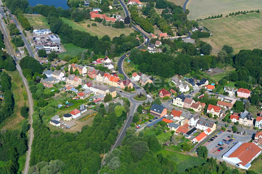 Luftbild Treuenbrietzen - Dorf - Ansicht am Rande von Waldgebieten in Treuenbrietzen im Bundesland Brandenburg, Deutschland