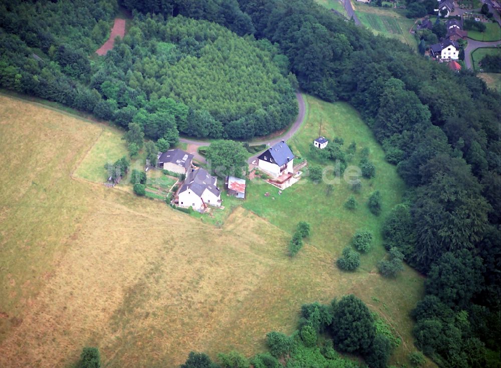 Luftaufnahme Sankt Thomas - Dorf - Ansicht in Sankt Thomas im Bundesland Rheinland-Pfalz, Deutschland