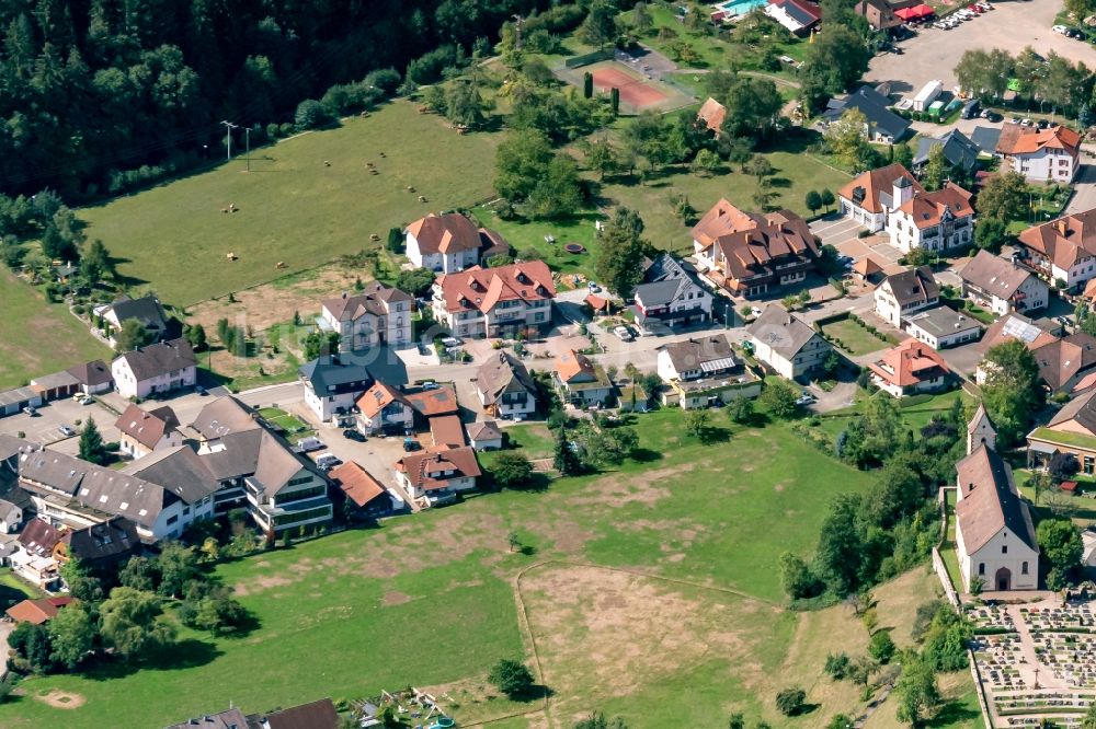 Luftaufnahme Simonswald - Dorf - Ansicht in Simonswald im Bundesland Baden-Württemberg, Deutschland