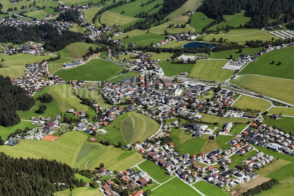 Luftbild Söll - Dorf - Ansicht in Söll in Tirol, Österreich