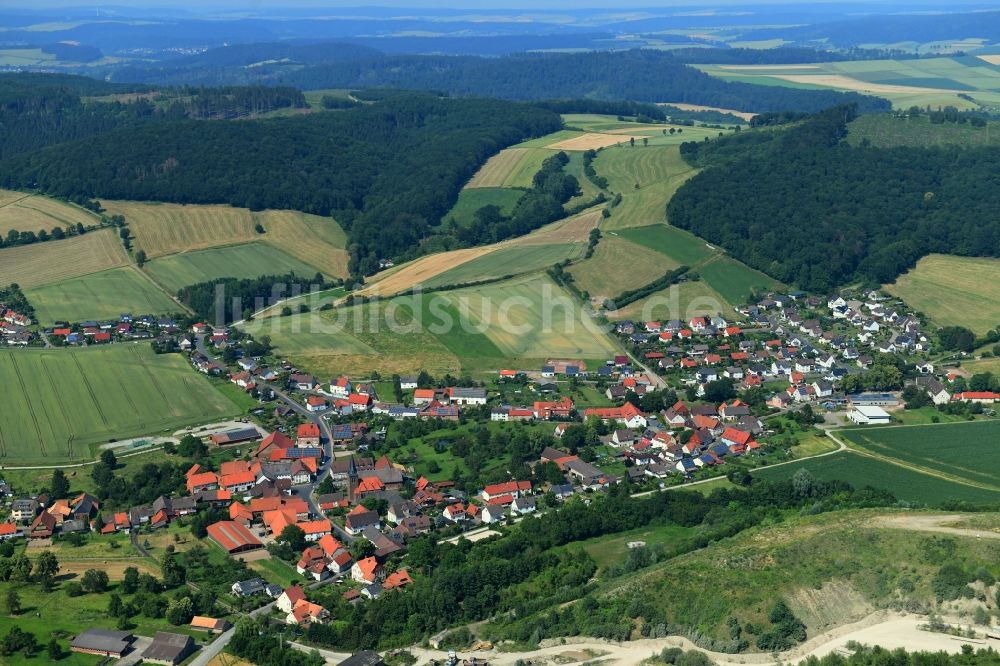 Luftaufnahme Vogelbeck - Dorf - Ansicht in Vogelbeck im Bundesland Niedersachsen, Deutschland