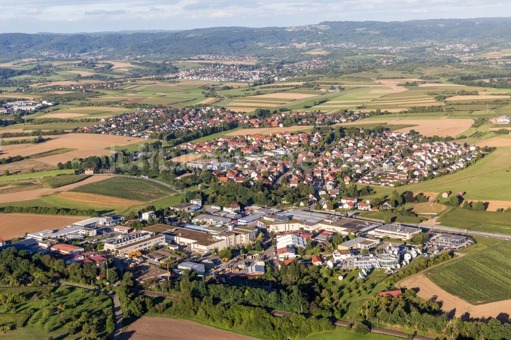 Luftaufnahme Waldrems - Dorf - Ansicht in Waldrems im Bundesland Baden-Württemberg, Deutschland