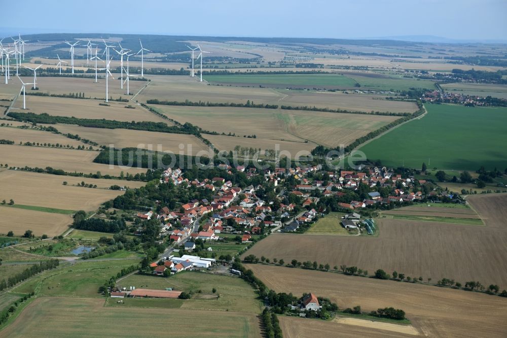 Wangenheim von oben - Dorf - Ansicht von Wangenheim im Bundesland Thüringen