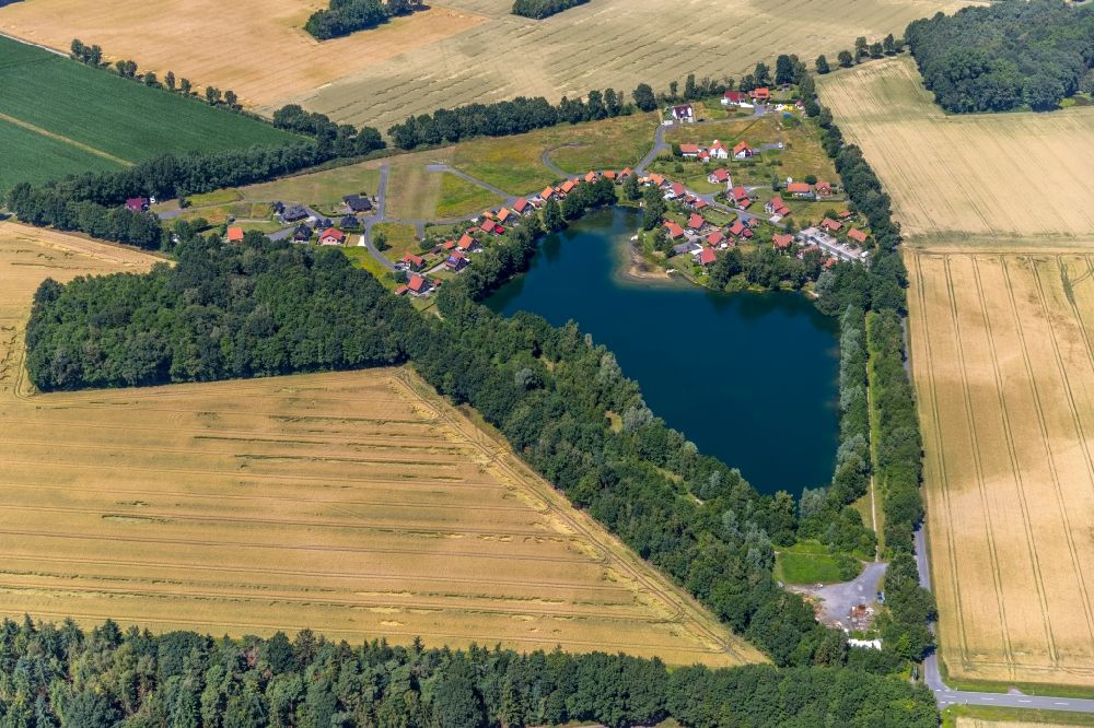 Warendorf aus der Vogelperspektive: Dorf - Ansicht in Warendorf im Bundesland Nordrhein-Westfalen, Deutschland