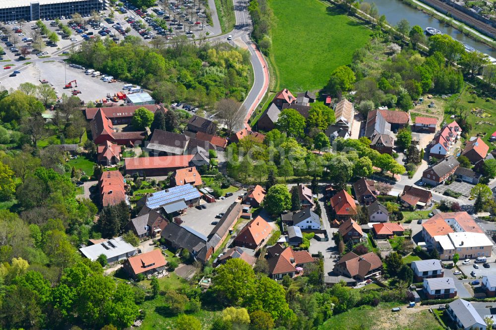 Warmenau von oben - Dorf - Ansicht in Warmenau im Bundesland Niedersachsen, Deutschland