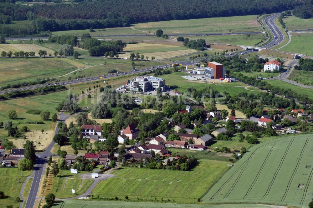 Luftaufnahme Waßmannsdorf - Dorf - Ansicht von Waßmannsdorf im Bundesland Brandenburg, Deutschland