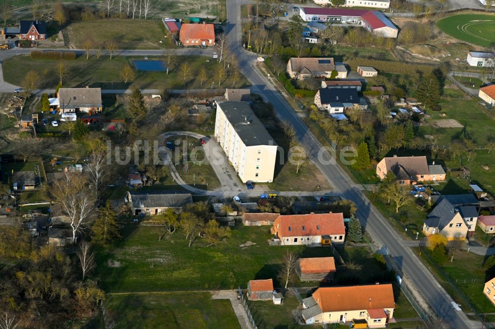 Luftbild Wittstock - Dorf - Ansicht in Wittstock im Bundesland Brandenburg, Deutschland