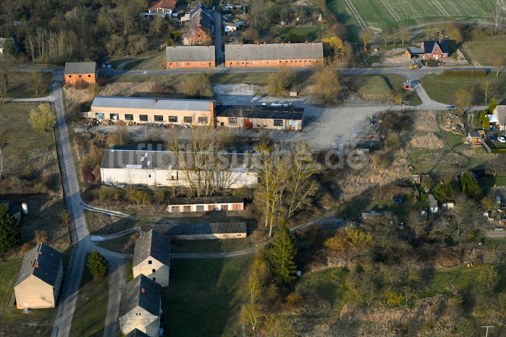 Luftaufnahme Wittstock - Dorf - Ansicht in Wittstock im Bundesland Brandenburg, Deutschland