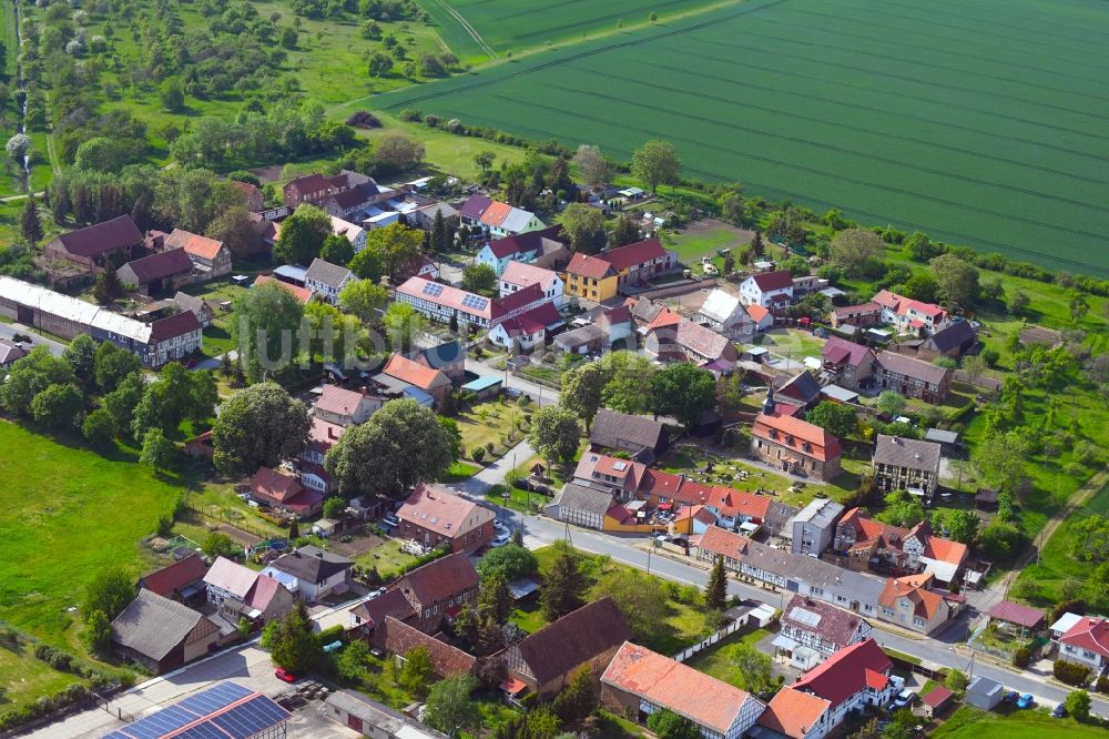 Wolferschwenda von oben - Dorf - Ansicht in Wolferschwenda im Bundesland Thüringen, Deutschland