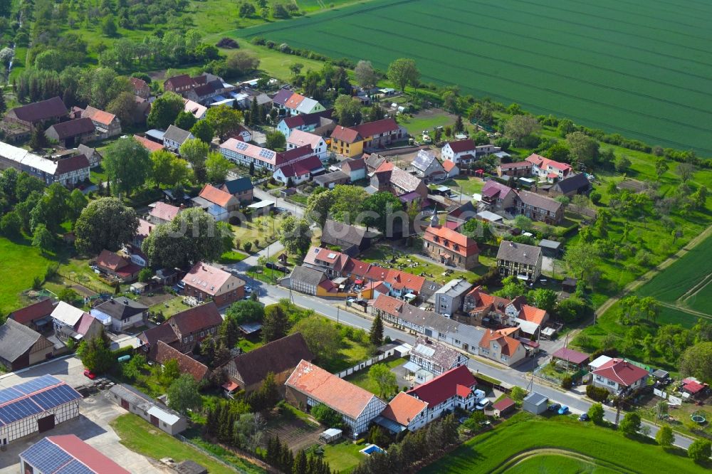 Luftbild Wolferschwenda - Dorf - Ansicht in Wolferschwenda im Bundesland Thüringen, Deutschland