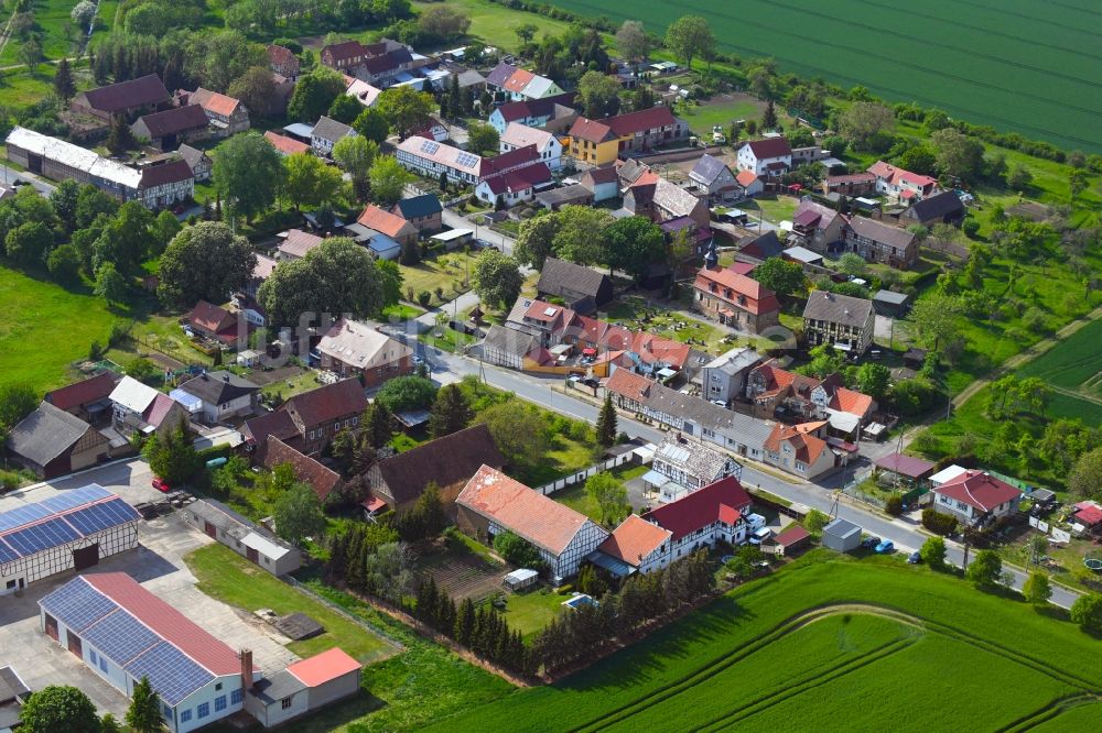 Luftaufnahme Wolferschwenda - Dorf - Ansicht in Wolferschwenda im Bundesland Thüringen, Deutschland