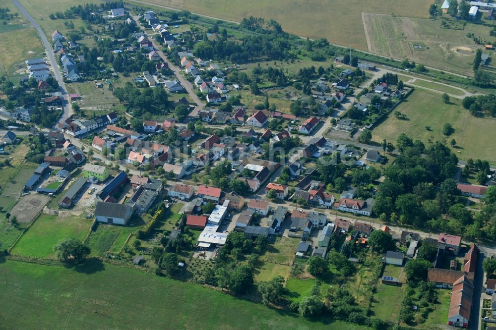 Luftbild Woltersdorf - Dorf - Ansicht in Woltersdorf im Bundesland Sachsen-Anhalt, Deutschland