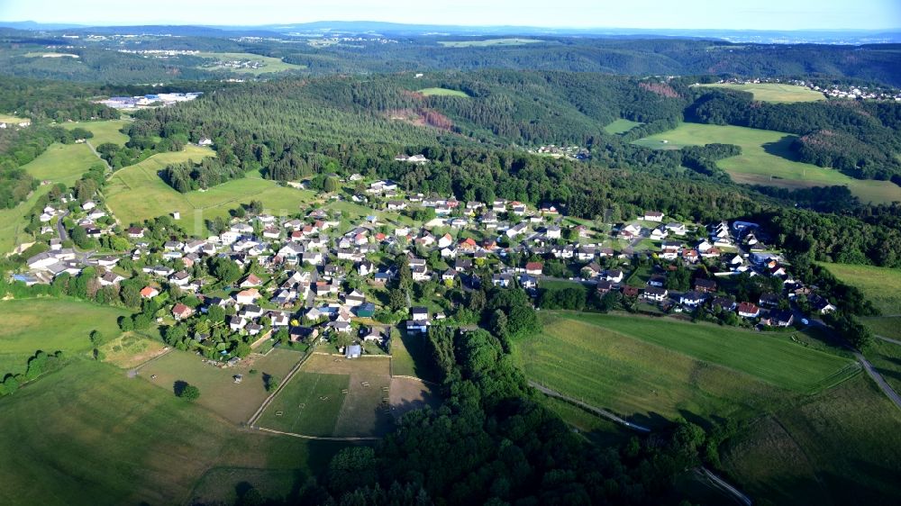 Luftbild Breitscheid - Dorf Breitscheid im Bundesland Rheinland-Pfalz, Deutschland