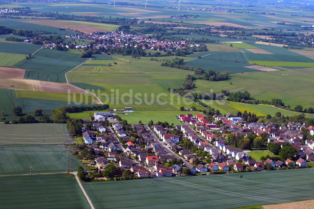 Luftbild Bauernheim - Dorfkern in Bauernheim im Bundesland Hessen, Deutschland