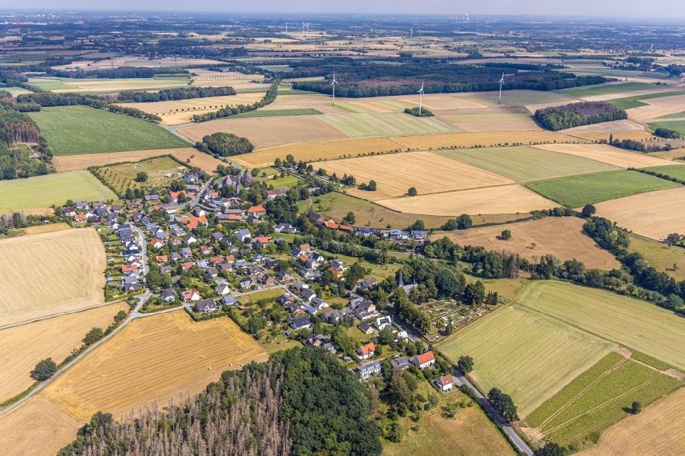 Luftbild Bausenhagen - Dorfkern in Bausenhagen im Bundesland Nordrhein-Westfalen, Deutschland